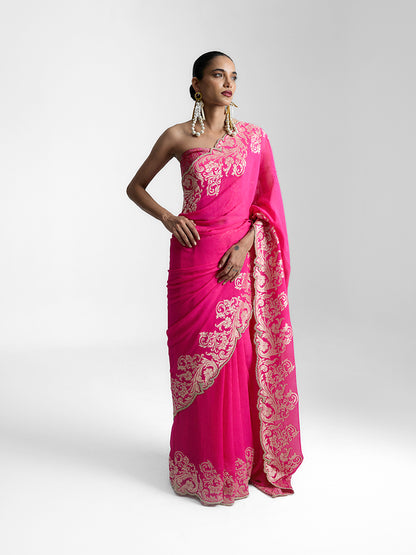 The Candyfloss Saree