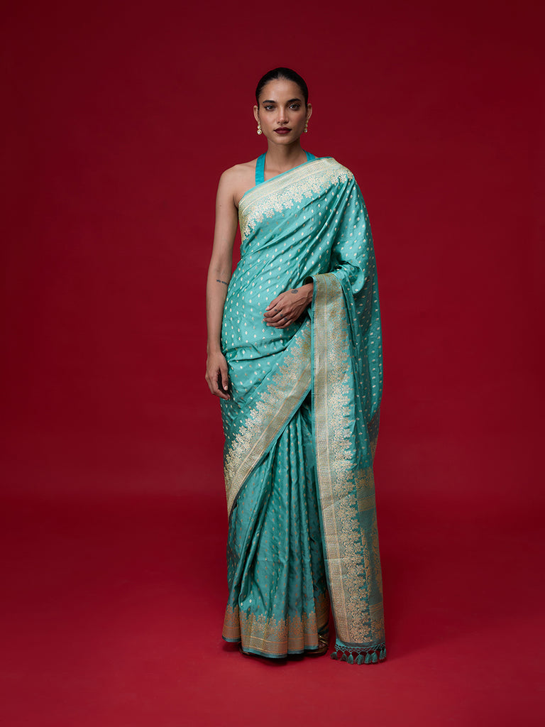 The Electric Breeze Saree