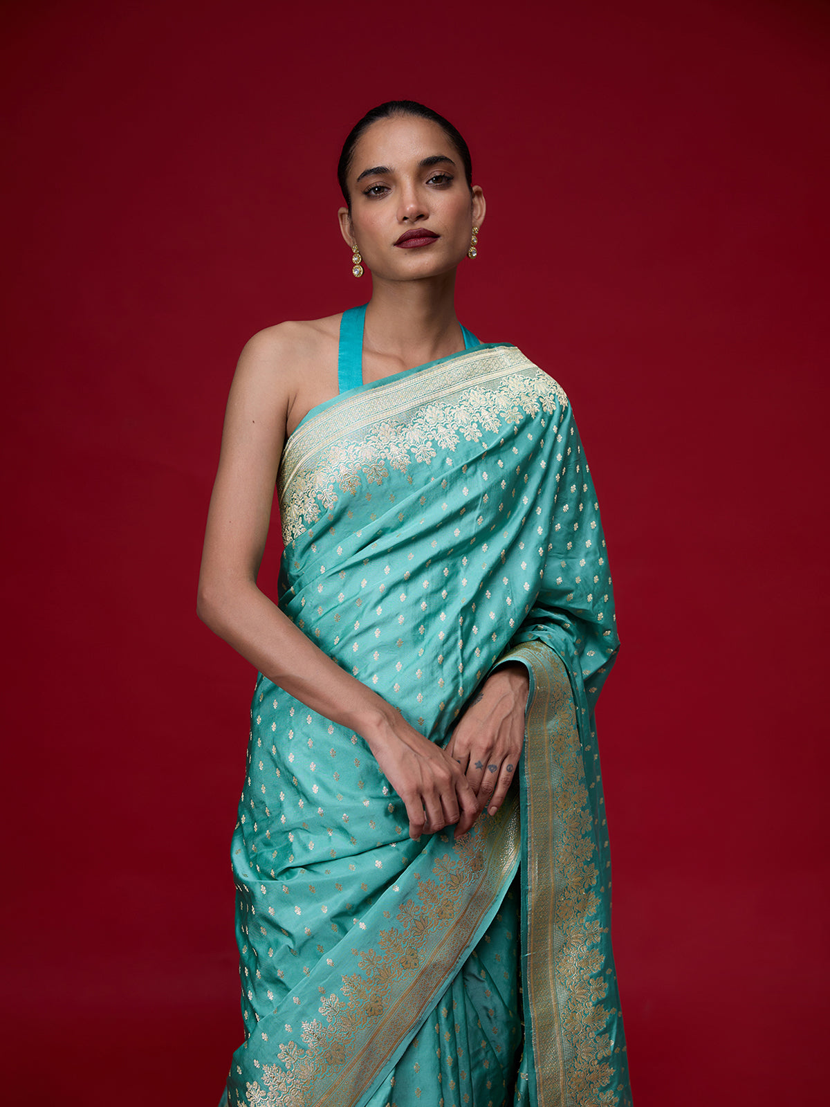 Firozi Saree