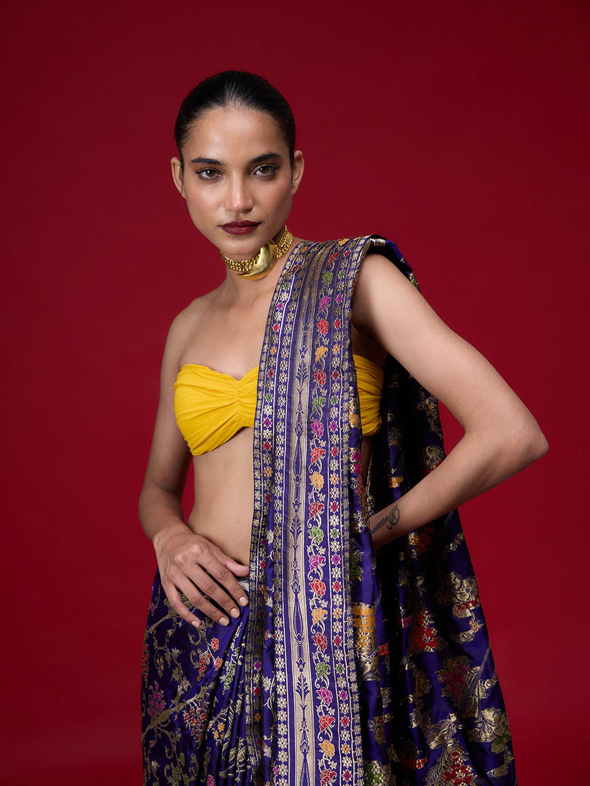 Baigini Saree