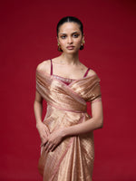 The Champagne Fizz Saree