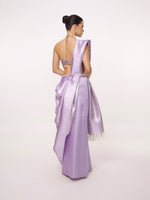 Handwoven Mauve Kanjivaram Saree