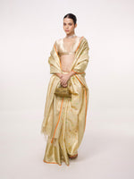 Handwoven Beige Kanjivaram Saree