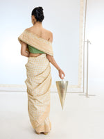 Handwoven Real Zari Yellow Silk Saree