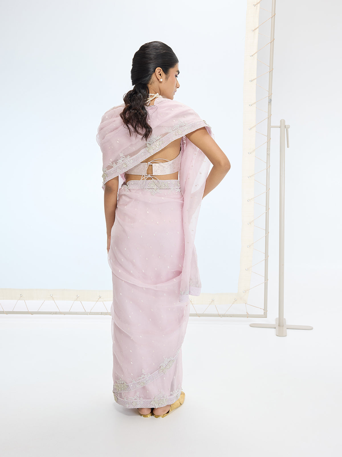 The Eve Saree in Mauve