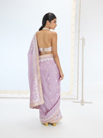 The Coco Saree In Mauve