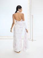 The Ruby Saree In Off-white