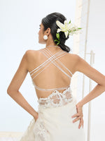The Luna Saree In Off-white