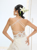 The Luna Saree In Off-white