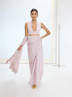 The Eden Saree In Mauve