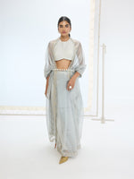 The Eva Saree In Grey