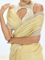 The Eva Saree In Lemon