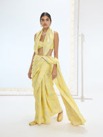 The Rio Saree in Yellow
