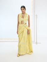 The Rio Saree in Yellow