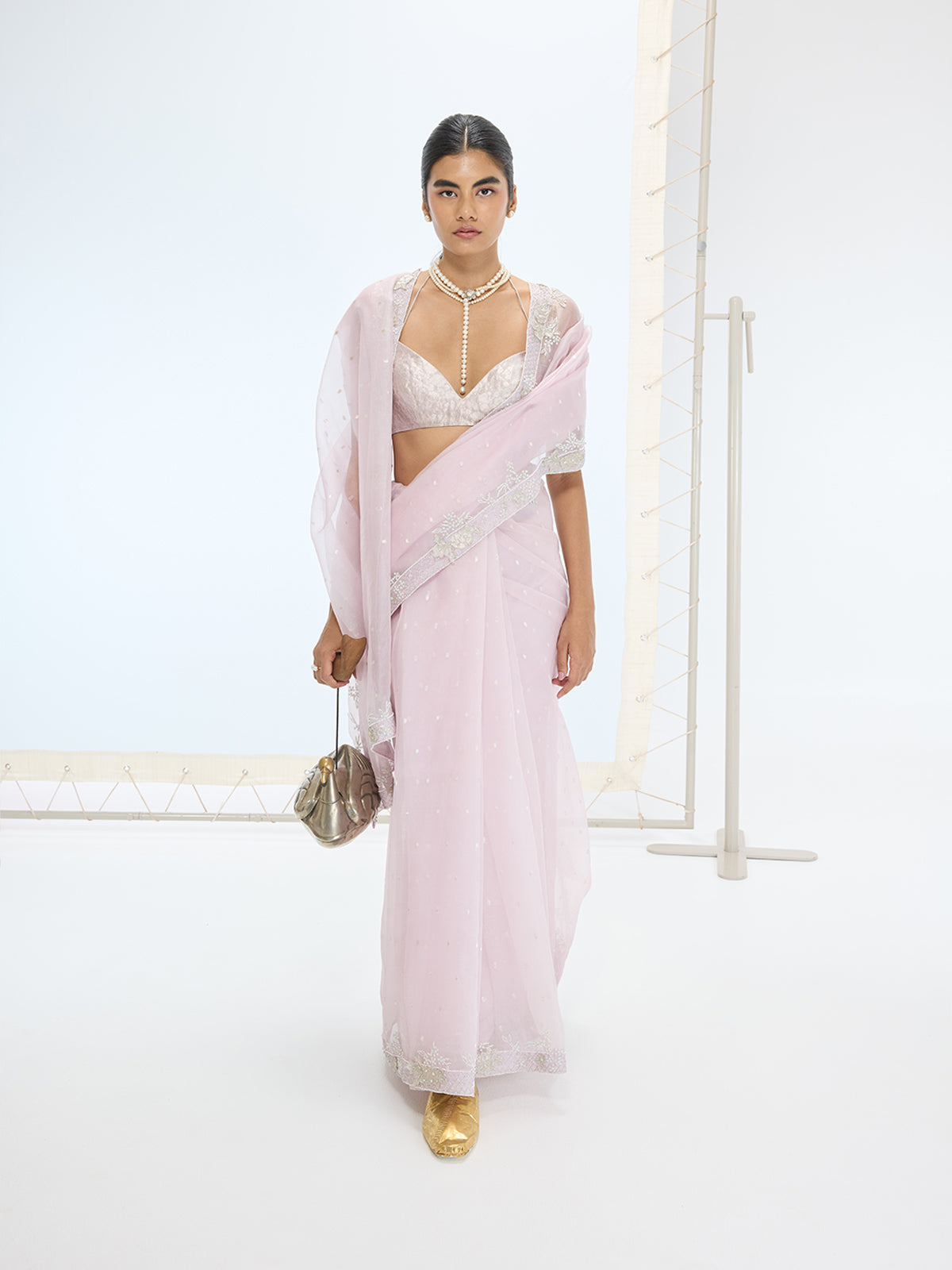 The Eve Saree in Mauve