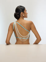 The Twilight Blouse in Ice Blue