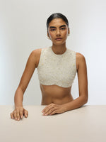 The Moonstone Blouse in Ivory