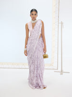 The Sasha Saree In Mauve