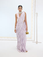 The Sasha Saree In Mauve