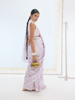 The Sasha Saree In Mauve