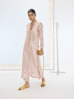 The Diana Kurta Set In Peach