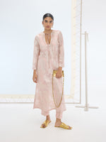 The Diana Kurta Set In Peach