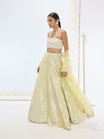 The Sylvie Lehenga Set In Pistachio