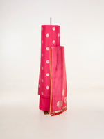 Handwoven Rouge Banarasi Suit Set