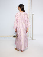 Handwoven Lavender Silk Kurta Set