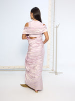 Handwoven Lilac Silk Saree