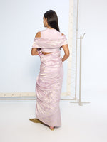 Handwoven Lilac Silk Saree