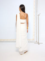 Ivory Movable Brooch Saree