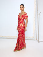 Handwoven Classic Red Silk Saree