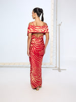 Handwoven Classic Red Silk Saree