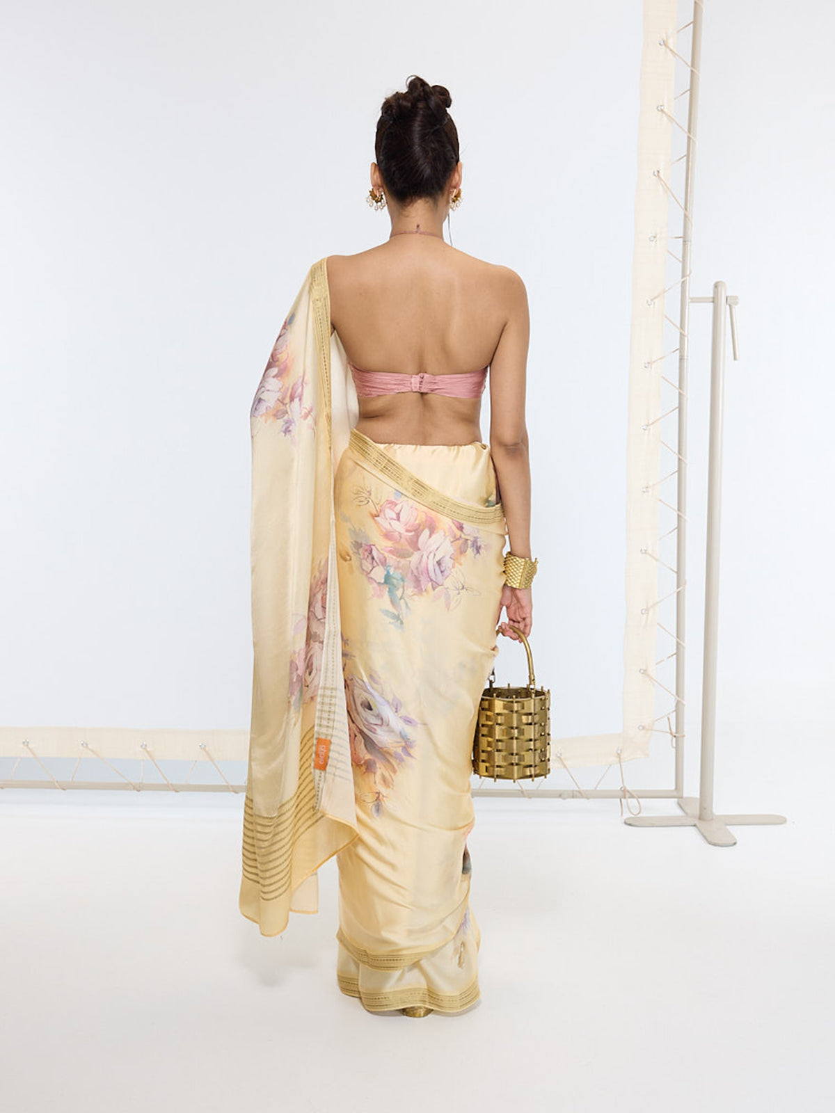 Handwoven Biscotti Printed Saree