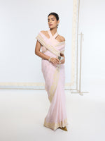 Handwoven Dusty Peach Saree