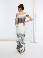 Handwoven Black Printed Saree