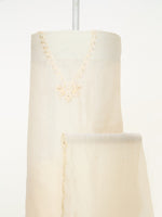 Handwoven Off-White Banarasi Suit Set