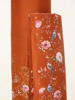 Handwoven Rust Banarasi Suit Set