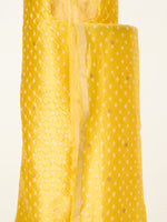 Handwoven Yellow Banarasi Suit Set