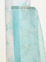 Sea Green Printed Cotton Suit Set