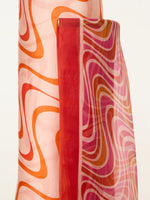 Red Printed Cotton Suit Set