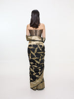 Handwoven Black Silk Kanjivaram Saree