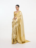 Handwoven Gold Tissue Kanjivaram Saree