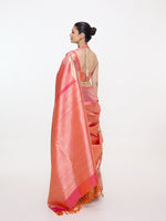 Handwoven Red Silk Kanjivaram Saree
