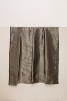 Handwoven Black Banarasi Satin Fabric