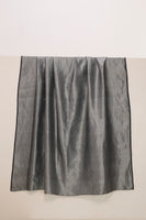 Handwoven Black Banarasi Silk Fabric