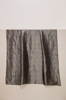Handwoven Black Banarasi Tissue Fabric