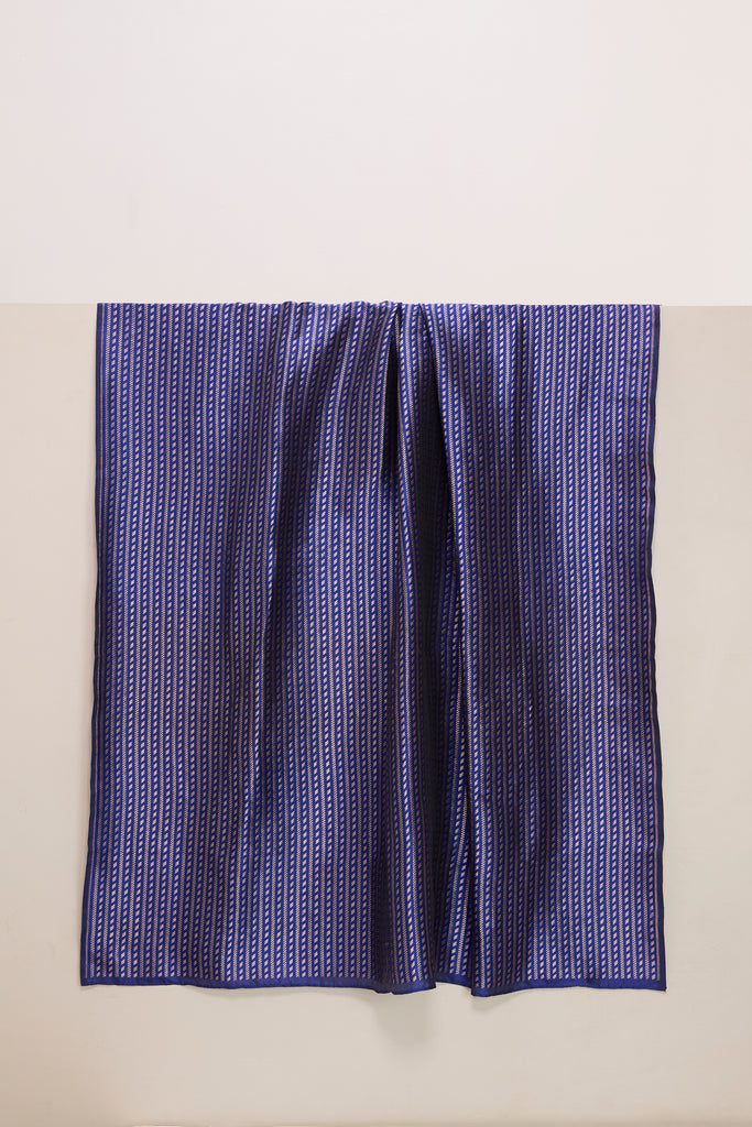Handwoven Blue Banarasi Silk Fabric
