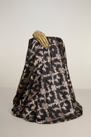 Handwoven Black Banarasi Silk Fabric